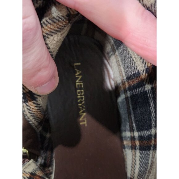 NWT Lane Bryant Slouchy Brown Wide-Calf Knee-High Boot/Sz. 7W - Picture 10 of 10